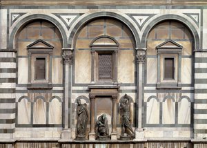 洗礼者聖ヨハネ、死刑執行人とサロメ（フィレンツェ洗礼堂の細部） - 彫刻 1571年 作： Vincenzo Danti