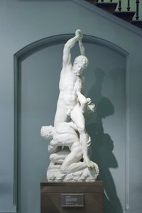 サムソンとペリシテ人 作： Vincenzo Foggini