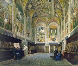 ピッコロミニ図書館、シエナ 作： Vincenzo Marchi