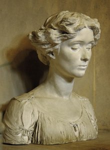 レディダイアナマナーズ、1910年頃（石膏） 作： Violet Manners