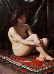 ヌード 1865-68年頃 油彩・カンヴァス 作： Vito d