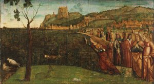カルパッチョ - アルキオネの変身 1502-1507年頃 作： ヴィットーレカルパッチョ