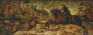 聖ジョージとドラゴン 作： Vittore Carpaccio