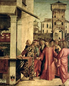 聖マタイの召し 作： Vittore Carpaccio