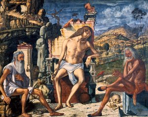 情熱の瞑想、c1510 作： Vittore Carpaccio