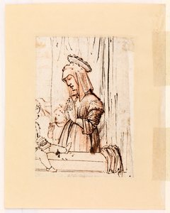 聖ヨハネと幼児のキリストを崇拝する聖母 作： Vittore Carpaccio