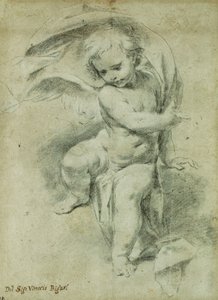 天使、 作： Vittorio Maria Bigari