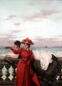 Daydreamers（ペアの1つ） 作： Vittorio Matteo Corcos