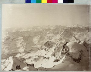 アルプス・パノラマ 作： Vittorio Sella