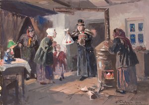 Benefactress、1914 作： Vladimir Egorovic Makovsky