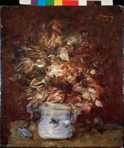 花束、1940年頃（油彩、パネル 作： Vladimir Evgrafovich Tatlin