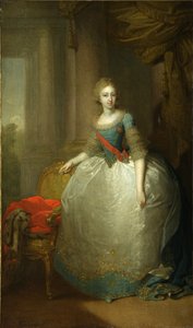 ロシア大公爵夫人エレナ・パブロフナ1784-1803、1797 作： Vladimir Lukich Borovikovsky