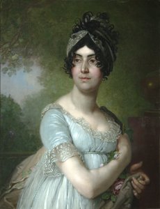 Darya Semyonovna Yakovlevaの肖像、1801年 作： Vladimir Lukich Borovikovsky