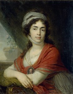 マリアマルファドミトリエフナドゥニーナの肖像、Nee Norova、1799