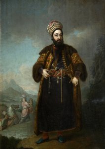 ムルタザ・クリ・カーンの肖像」1796年