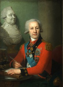 アレクセイ・ヴァシリエフ男爵の肖像、1800 作： Vladimir Lukich Borovikovsky