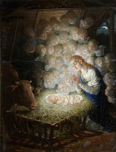 The Nativity of Christ The Holy Night」。   作： Vladimir Lukich Borovikovsky