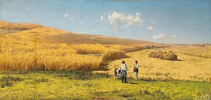 ウクライナでの収穫、1880年