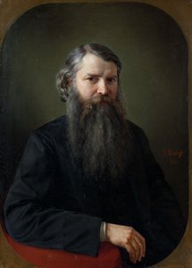 イヴァン・イェゴロヴィッチ・ザベリンの肖像1820-1908、1871 作： Vladimir Ossipovitch Sherwood