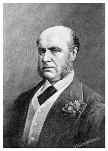 サー・ハーキュリーズ・ロビンソン（英国植民地管理官）1886年 作： WA Hirschmann
