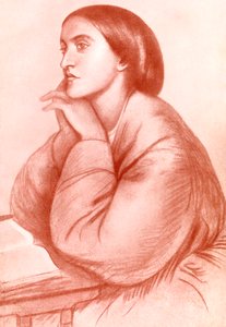 クリスティーナ・ジョージナ・ロセッティ、イギリスの詩人、1912年。 作： WA Mansell