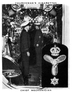 チーフメカニシャン、1937年。 作： WA and AC Churchman