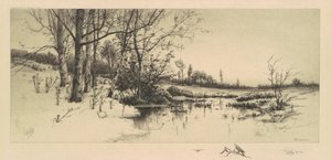 未踏の雪の衣を纏う 作： W.C. Bauer