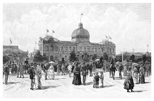1886年に開催された「ジュビリー展」。 作： WC Fitler