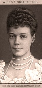HIHロシアの大公アレクサンドル、1908年。 作： WD and HO Wills