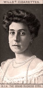 HIH大公爵夫人キリル、1908年。 作： WD and HO Wills