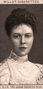 HIH大公オルガ、1908年。 作： WD and HO Wills