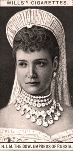 彼、ダウ。ロシア皇后、1908年。