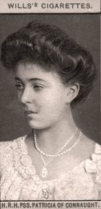 HRH、PSS。コンノートのパトリシア、1908年。 作： WD and HO Wills