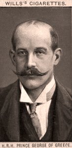 ギリシャのHRHプリンスジョージ、1908年。 作： WD and HO Wills