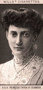 デンマークのHRHプリンセスタイラ、1908年。 作： WD and HO Wills
