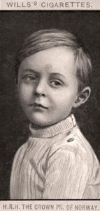 HRHクラウン、PR。ノルウェー、1908年。 作： WD and HO Wills