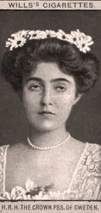 HRHクラウンPSS。スウェーデンのもの、1908年。 作： WD and HO Wills