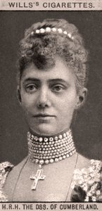 HRH、DSS。カンバーランド、1908年。 作： WD and HO Wills
