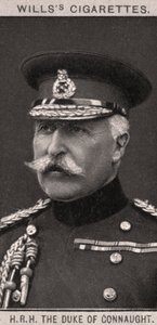 HRHコンノート公爵、1908年。 作： WD and HO Wills