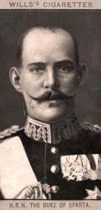 HRHスパルタ公爵、1908年。 作： WD and HO Wills
