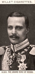 HSHヘッセン大公、1908年。 作： WD and HO Wills