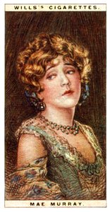 メイマレー1889〜1965年、アメリカの女優、1928年。 作： WD and HO Wills
