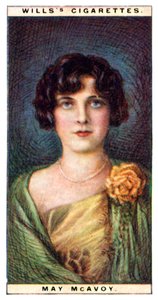 マッカボイ5月1899-1984年、アメリカの女優、1928年。 作： WD and HO Wills