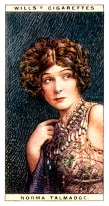 ノーマタルマッジ1893-1957、アメリカの女優、1928年。 作： WD and HO Wills