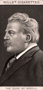アーガイル公爵、1908年。 作： WD and HO Wills