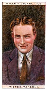 ビクターヴァルコーニ1891-1976、ハンガリーの俳優、1928年。