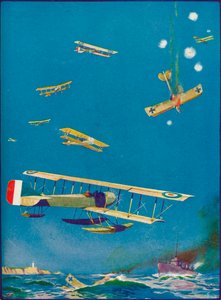沿岸防衛：レイダーズの運命」1918年頃 1919年 作： WH Holloway