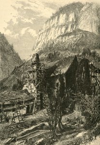 カンバーランド・ギャップ、東から」、1872年   作： W.H. Morse