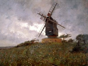 The Haunted Mill」（1893年 作： WH Murphy Grimshaw
