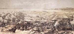 1851年のサンフランシスコ(プリント） 作： W. Boosey